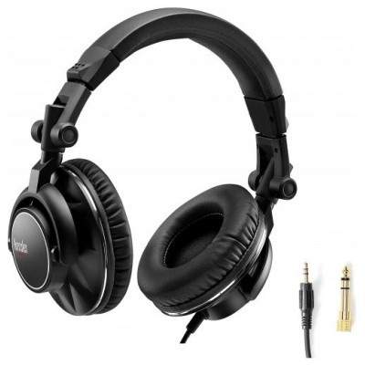 Hercules HDP DJ60 Auriculares Diadema Conector de 3,5 mm Negro (Espera 4 dias)