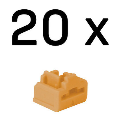 Lindy 47898 bloqueador de puerto RJ-45 Naranja Acrilonitrilo butadieno estireno (ABS) 20 pieza(s) (Espera 4 dias)-SX22 Lindy 47898 bloqueador de puerto RJ-45 Naranja Acrilonitrilo butadieno estireno (ABS) 20 pieza(s) (Espera 4 dias)