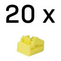 Lindy 47901 bloqueador de puerto RJ-45 Amarillo Acrilonitrilo butadieno estireno (ABS) 20 pieza(s) (Espera 4 dias)-22SX Lindy 47901 bloqueador de puerto RJ-45 Amarillo Acrilonitrilo butadieno estireno (ABS) 20 pieza(s) (Espera 4 dias)