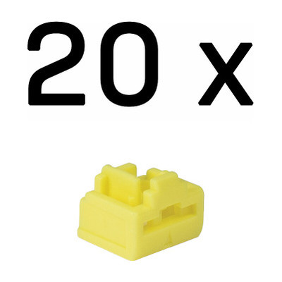Lindy 47901 bloqueador de puerto RJ-45 Amarillo Acrilonitrilo butadieno estireno (ABS) 20 pieza(s) (Espera 4 dias)-SX22 Lindy 47901 bloqueador de puerto RJ-45 Amarillo Acrilonitrilo butadieno estireno (ABS) 20 pieza(s) (Espera 4 dias)