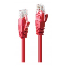 Lindy 48031 cable de red Rojo 0,5 m Cat6 U/UTP (UTP) (Espera 4 dias)