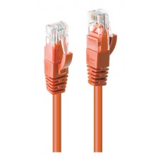 Lindy 48106 cable de red Naranja 0,5 m Cat6 U/UTP (UTP) (Espera 4 dias)