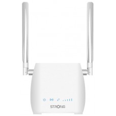 Strong 300M router inalámbrico Ethernet rápido Banda única (2,4 GHz) 4G Blanco (Espera 4 dias)
