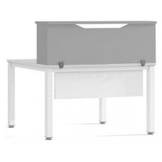 MODULO RECEPCION ALTILLO 100CM GRIS / GRIS. MEDIDAS 100X40X30CM. (MESA NO INCLUIDA EN EL PRECIO, SE COMPRA APARTE) ROCADA 5010AN02 (Espera 4 dias)