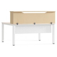 MODULO RECEPCION ALTILLO 140CM HAYA / HAYA. MEDIDAS 140X40X30CM. (MESA NO INCLUIDA EN EL PRECIO, SE COMPRA APARTE) ROCADA 5014AA01 (Espera 4 dias)