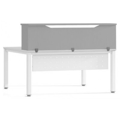 MODULO RECEPCION ALTILLO 160CM GRIS / GRIS. MEDIDAS 160X40X30CM. (MESA NO INCLUIDA EN EL PRECIO, SE COMPRA APARTE) ROCADA 5016AN02 (Espera 4 dias)