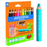 ESTUCHE LAPICES MULTISUPERFICIE BLISTER 10UDS BIC 515276 (Espera 4 dias)