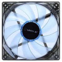 VENTILADOR CAJA ADICIONAL 12X12 UNYKA LED AZUL GAMING