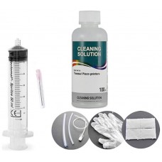 Líquido Limpieza Universal Inyección Tintas + Guantes + Jeringa + Tubo Silicona (Espera 2 dias)