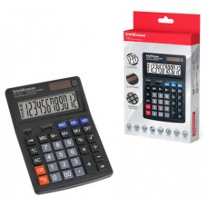 ErichKrause DC-4512 calculadora Escritorio Calculadora básica Negro (Espera 4 dias)