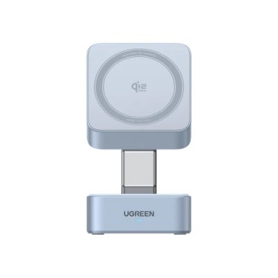 UGREEN QI25W 2-IN-1 MAGNETIC WIRELESS CHARGER (Espera 4 dias)