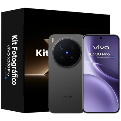 VIVO X300 Pro Black + funda + Teleobjetivo + ch90w-SX158 VIVO X300 Pro Black + funda + Teleobjetivo + ch90w