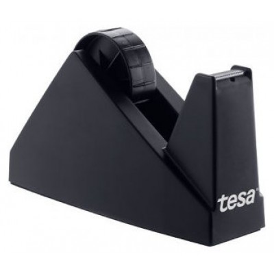 DISPENSADOR SOBREMESA "PORTARROLLOS" EASY CUT ECONOMY PARA ROOLLOS DE 66M. NEGRO TESA 57431-00000-02 (Espera 4 dias)