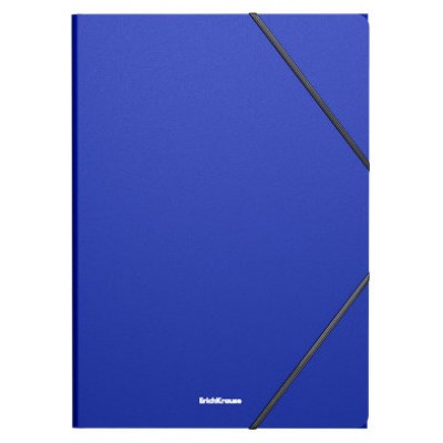 CARPETA CON GOMAS EL&Aacute;STICAS MATT CLASSIC, A4, AZUL ERICH KRAUSE 53322 (MIN4) (Espera 4 dias)