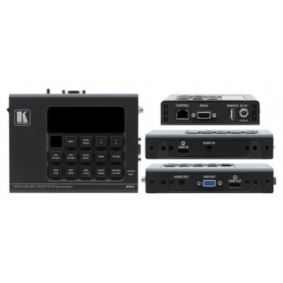 Kramer Electronics 860 extensor audio/video Negro (Espera 4 dias)
