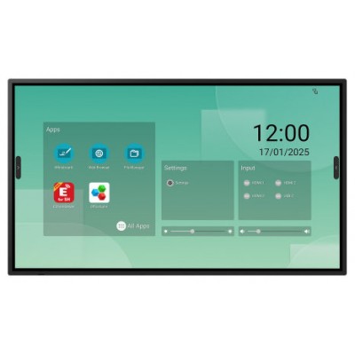 SHARP/NEC Sharp LM551 Pantalla plana para señalización digital 139,7 cm (55") LED Wifi 500 cd / m² 4K Ultra HD Negro Pantalla táctil Procesador incorporado Android 18/7 (Espera 4 dias)