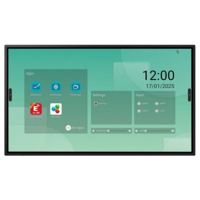 SHARP PN-LM551, 55" LM-SERIES INTERACTIVE DISPLAY, UHD, 500CD/M2, 18/7 PROOF, INFRARED TOUCH, 20 TOUCH POINTS, ANDROID SOC, USB-C, HDMI-OUT COMES WITH YODECK DIGITAL SIGNAGE CMS 1 YEAR LICENCE.(60006362) (Espera 4 dias)