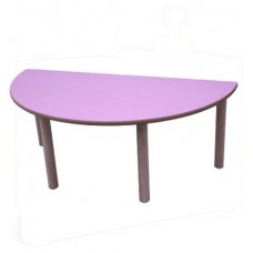 MESA SEMIREDONDA 120 CM (TALLA 0 - 3) HAYA MOBEDUC 600553H180 (Espera 4 dias)