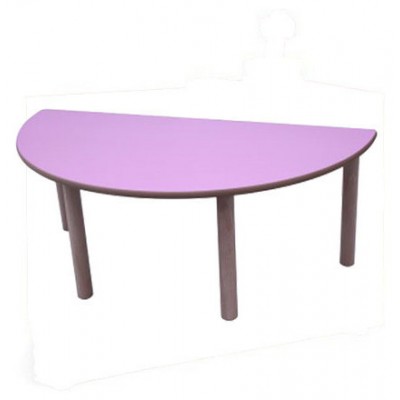 MESA SEMIREDONDA 120 CM (TALLA 0 - 3) HAYA MOBEDUC 600553H180 (Espera 4 dias)