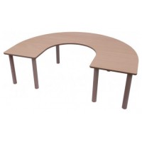 MESA EN "U" 150X100CM (TALLA 0 - 3) HAYA MOBEDUC 600556.10H140 (Espera 4 dias)