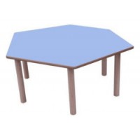 MESA HEXAGONAL HAYA MOBEDUC 600564H180 (Espera 4 dias)