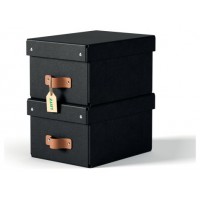 PACK 2 CAJAS DE ALMACENAMIENTO CARTÓN PEQUEÑA COLOR NEGRO LEITZ 61470095 (Espera 4 dias)-5SX PACK 2 CAJAS DE ALMACENAMIENTO CARTÓN PEQUEÑA COLOR NEGRO LEITZ 61470095 (Espera 4 dias)