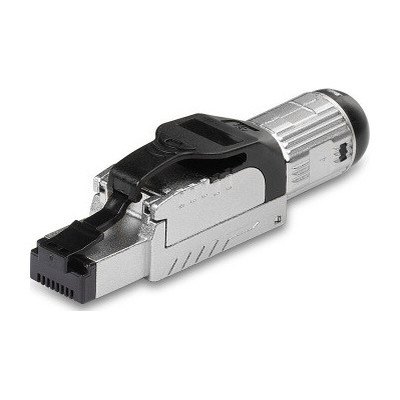 Lindy 62411 conector RJ45 Negro, Plata (Espera 4 dias)-SX5 Lindy 62411 conector RJ45 Negro, Plata (Espera 4 dias)