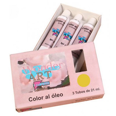 CAJA 3 TUBOS 21ML. ÓLEO Nº.06 OCRE WONDER ART BY PRYSE 6250006 (Espera 4 dias)