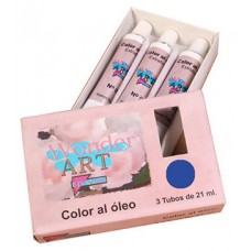 CAJA 3 TUBOS 21ML. ÓLEO Nº.27 AZUL COBALTO WONDER ART BY PRYSE 6250027 (Espera 4 dias)