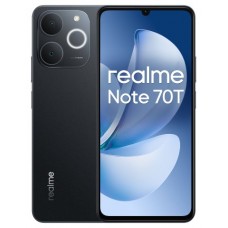 realme Note 70T 17,1 cm (6.74") SIM doble Android 15 4G USB Tipo C 4 GB 256 GB 6000 mAh Negro (Espera 4 dias)