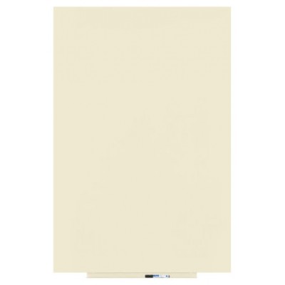 PIZARRA SIN MARCO SKINWHITEBOARD COLOR BLANCO PERLA ESCALA DE AMARILLOS. MEDIDA 100X150CM MAGNÉTICA MODULAR ROCADA 6421R-1013 (Espera 4 dias)