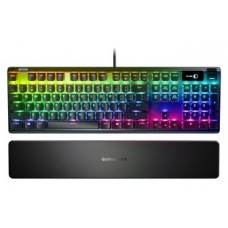 Steelseries APEX PRO teclado USB QWERTY Inglés del Reino Unido Negro (Espera 4 dias)