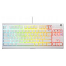 TECLADO STEELSERIES APEX 3 TKL (USA) BLANCO (64819) (Espera 4 dias)