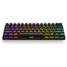 Steelseries Apex Pro Mini Wireless teclado USB + RF Wireless + Bluetooth QWERTY Inglés de EE. UU. Negro (Espera 4 dias)