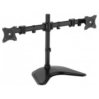 SOPORTE DE MESA CON BASE EQUIP 650118 PARA 2 PANTALLAS
