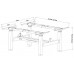 MESA ELECTRICA ERGONOMICA DOBLE "CARA A