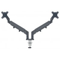 BRAZO PARA MONITOR DUAL LEITZ ERGO SPACESAVING COLOR GRIS OSCURO KENSINGTON 65370089 (Espera 4 dias)