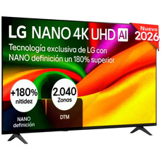 TV LG 65NU8E0B3LA.AEU 65" NANO UHD PATAS LATERALES WIFI HDMI X3