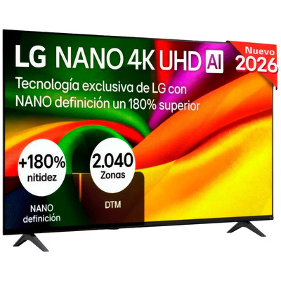 TV LG 65NU8E0B3LA.AEU 65" NANO UHD PATAS LATERALES WIFI HDMI X3-SX98 TV LG 65NU8E0B3LA.AEU 65" NANO UHD PATAS LATERALES WIFI HDMI X3