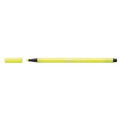 ROTULADOR PUNTA FIBRA MEDIA 1MM. PEN 68 AMARILLO NEON STABILO 68/024 (MIN10) (Espera 4 dias)