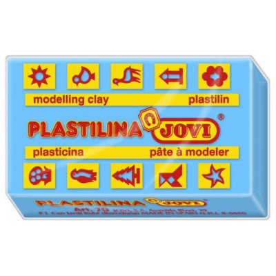 CAJA 30 PASTILLAS PLASTILINA 50 G - AZUL CLARO JOVI 7012 (Espera 4 dias)