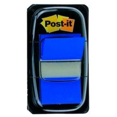 BLISTER DISPENSADOR 50 MARCADORES INDEX AZUL 25,4X43,2MM 680-2 POST-IT 7100089834 (Espera 4 dias)