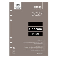 RECAMBIO ANUAL 2027 R1098 OPEN1000 155X215MM DIA PAGINA FINOCAM 711680027 (Espera 4 dias)-3SX RECAMBIO ANUAL 2027 R1098 OPEN1000 155X215MM DIA PAGINA FINOCAM 711680027 (Espera 4 dias)
