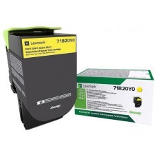 LEXMARK TONER 71B20Y0 AMARILLO