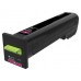 Lexmark CS820 Cartucho de toner magenta rendimiento extra alto