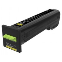 Lexmark CS820 Cartucho de toner amarillo rendimiento extra alto Retornable