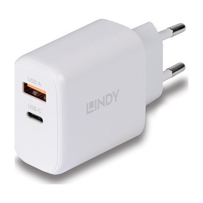 Lindy 73428 cargador de dispositivo móvil Universal Blanco Corriente alterna Carga rápida Interior (Espera 4 dias)-SX16 Lindy 73428 cargador de dispositivo móvil Universal Blanco Corriente alterna Carga rápida Interior (Espera 4 dias)