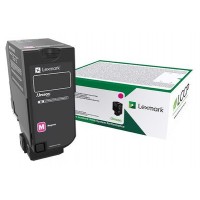 Lexmark CS/CX 827 Cartucho de toner magenta Retornable