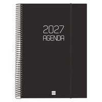 AGENDA 2027 BASIC OPAQUE E40 210X297MM DIA PAGINA NEGRO FINOCAM 742926027 (Espera 4 dias)-5SX AGENDA 2027 BASIC OPAQUE E40 210X297MM DIA PAGINA NEGRO FINOCAM 742926027 (Espera 4 dias)