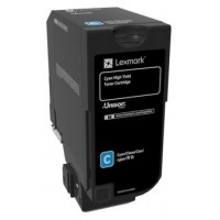 Lexmark CS725 Cartucho de toner cian de alto rendimiento